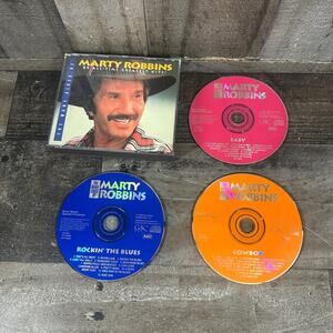 Marty Robbins 40 All-Time Greatest Hits 3 CDs CD Cowboy, Easy, Rockin' The Blues